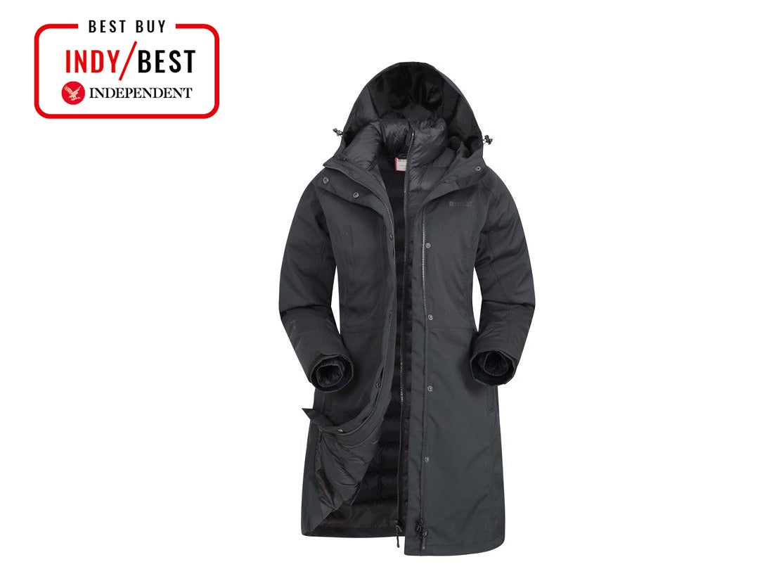 Ladies insulated store waterproof coat